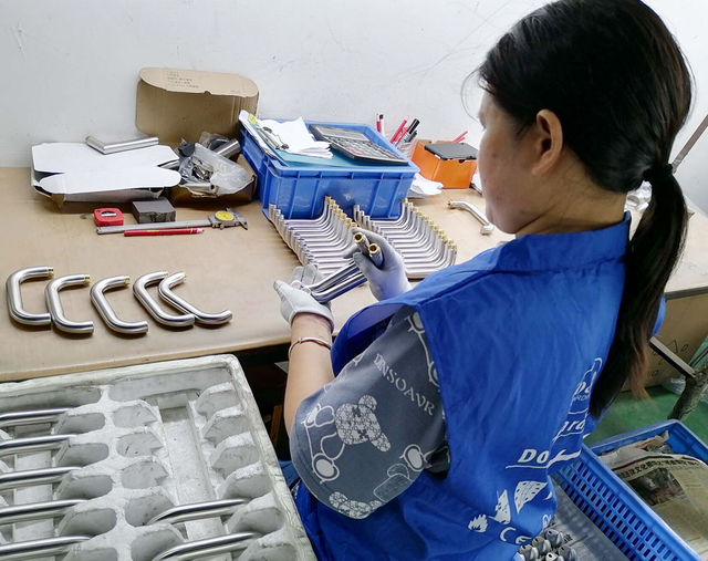 Size and appearance inspection in production process