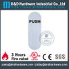 Stainless Steel 316 Round Type Push Plate 75x300mm for Metal Doors-DDSP006