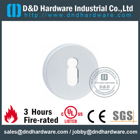 Polish Finish Stainless Steel 304 Door Escutcheon with Key Hole-DDES006