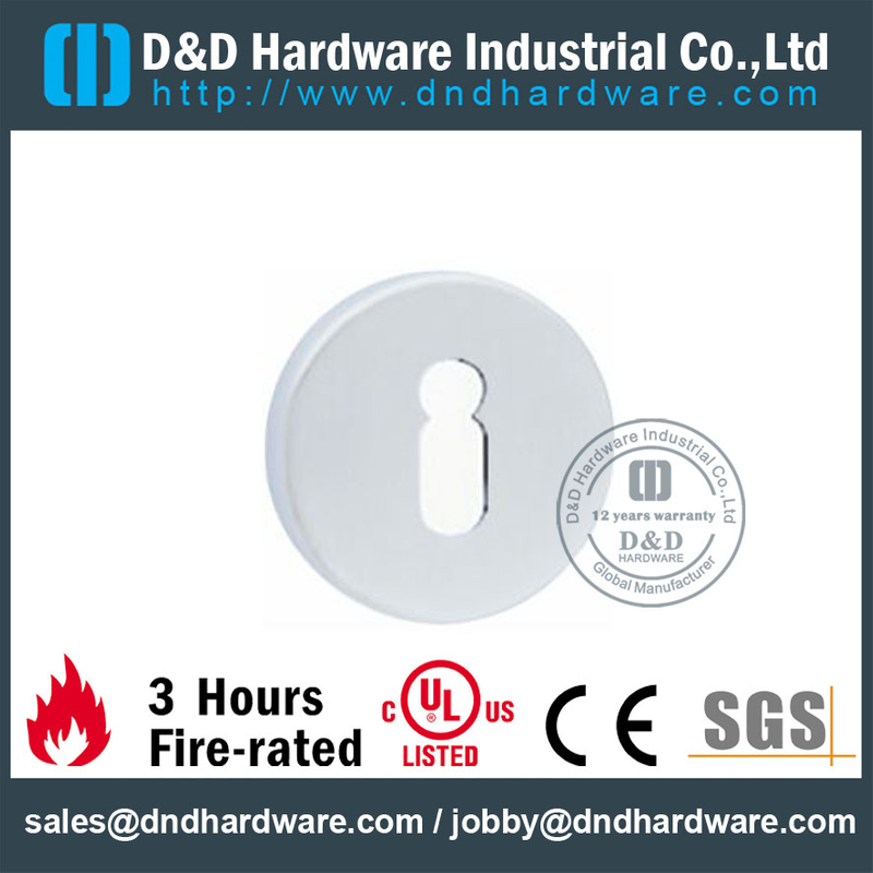 Polish Finish Stainless Steel 304 Door Escutcheon with Key Hole-DDES006