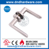 Stainless Steel Solid Lever Commercial Door Handle on Rose-DDSH009