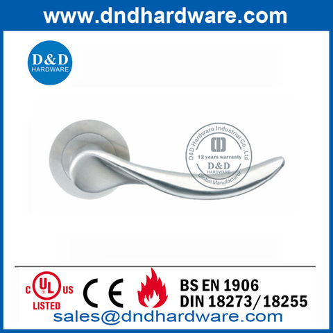 Best Contemporary SUS304 on Rose Main Door Lever Handle-DDSH006