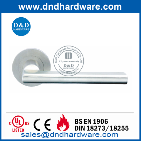 Hot Selling SUS304 Door Furniture Solid Lever Handle-DDSH023