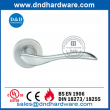Modern Stainless Steel Bedroom Door Solid Lever Handle-DDSH014
