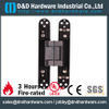 180 degree Black Sanding lid heavy duty 3D Adjustable Concealed Hinge for metal door-DDCH008-G40