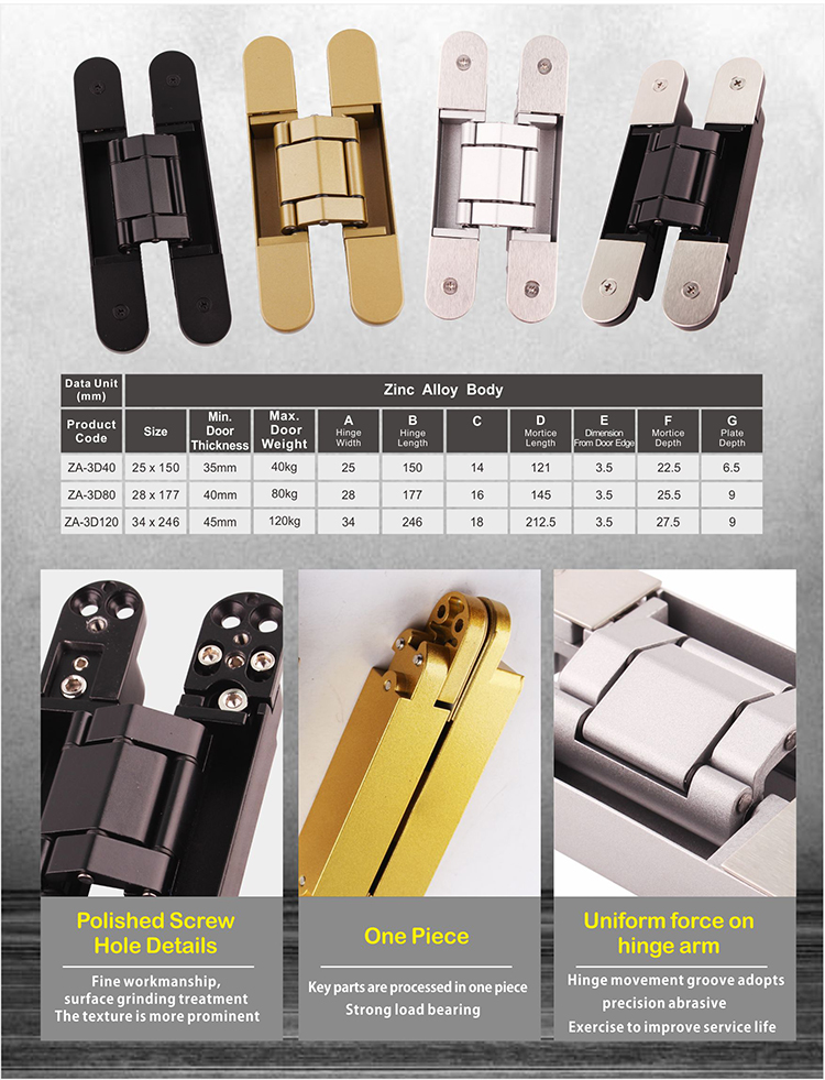 concealed hinge 1