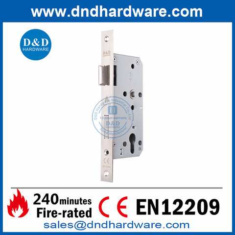 SS304 CE Sash Fire Rated Door Lock-DDML009