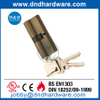 Solid Brass Antique Brass Euro Double Cylinder Lock-DDLC003