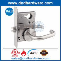Latchbolt Operated by Knob/ Lever ANSI UL Passage Door Lock -DDAL01 F01