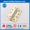 SS304 Polished Brass finish Fire RatedDoor 2BB Hinge for Metal Wooden Door -DDSS001