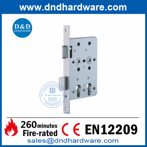 Solid SUS304 Mortise X-Ray Door Lock for Hospital-DDML027