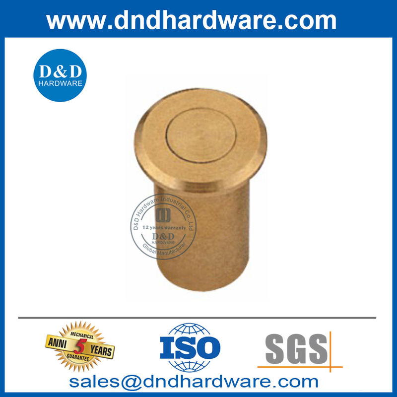 Different Design Brass Commerical Door Flush Bolt Dust Proof Strike-DDDP003