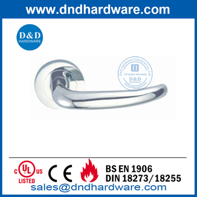 SS304 Hollow Commercial Passage Door Lever Handle-DDTH033 from