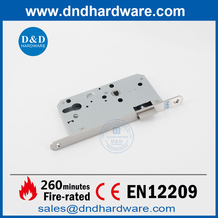 Types of Door Locks CE Stainless Steel 6072 Key Lock Passage Door Latch Lock-DDML011R 