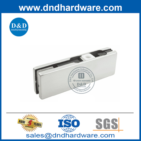 Stainless Steel Cover Top Patch Fitting for Office Glass Door-DDPT003