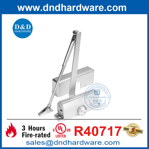 UL Parallel Arm Instruction Heavy Duty Swing Door Closer for External Door-DDDC032