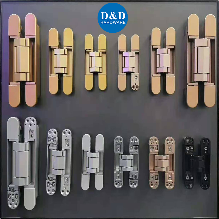 SS304 Heavy Duty Concealed Hinge for Metal Door-25x118mm-CC03