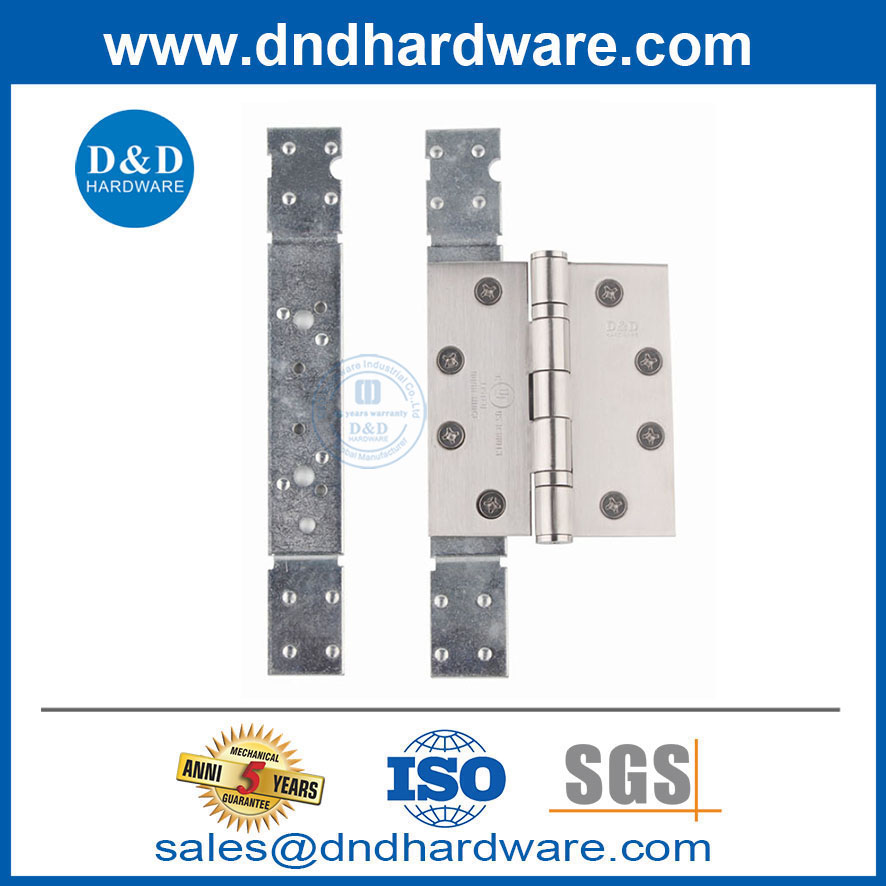Heavy Duty 75mm Butt Hinges - Chrome Plated Brass With Wood Screws - Pack Of ?