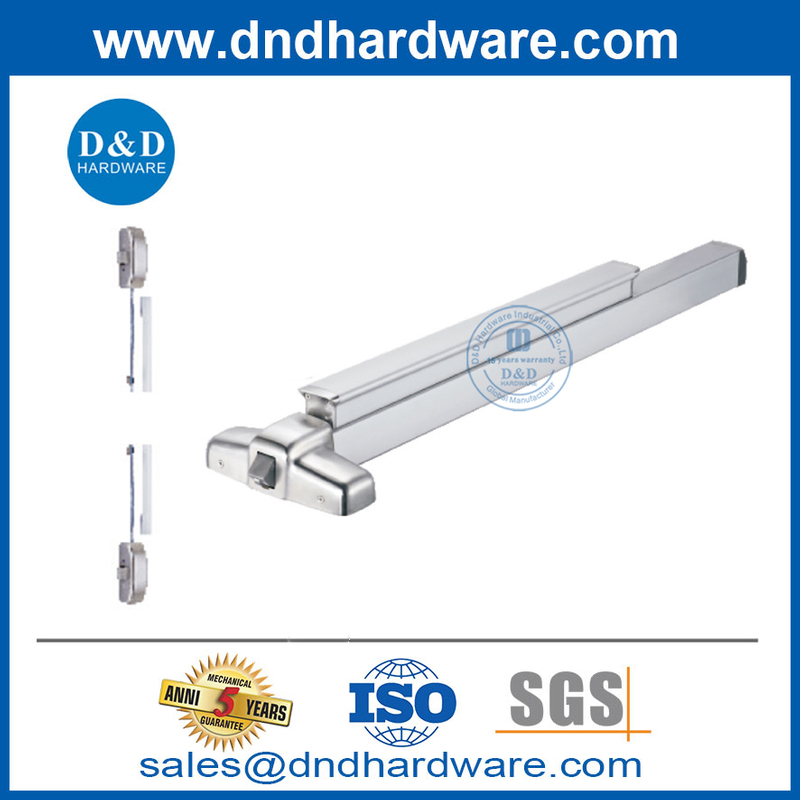 Doors with Panic Bars Stainless Steel And Aluminium Commercial Door Push Bar-DDPD307