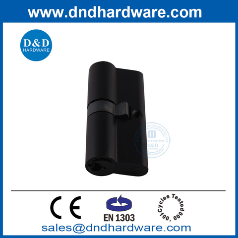 EN1303 Euro Style High Anti Thief Mortise Lock 70mm Black Lock Cylinders for Wooden Door-DDLC003