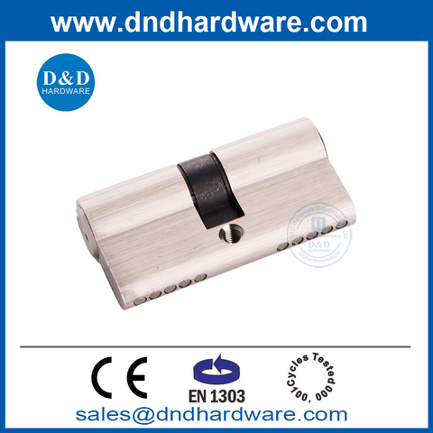 Euro Profile EN1303 60 mm Double Key Solid Brass Lock Cylinder for Home Doors-DDLC003