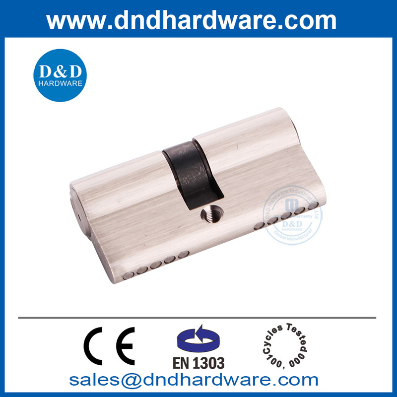 Euro Profile EN1303 60 mm Double Key Solid Brass Lock Cylinder for Home Doors-DDLC003