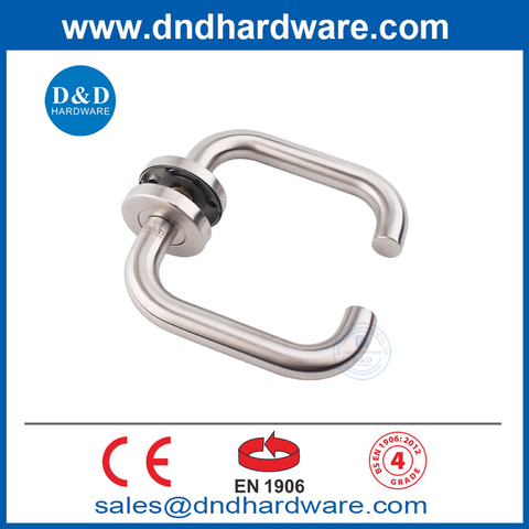 EN1906 Hollow Lever Type Commercial Door Handles for Residential Buildings-DDTH001
