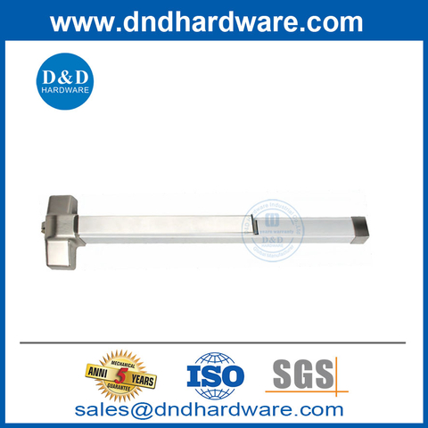 Panic Bar Supplier Rim Exit Deivce Stainless Steel Commercial Door Push Bar-DDPD001
