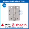 UL Listed Different Types of Door Hinges Stainless Steel Fire Rated Chrome Door Hinges-DDSS006-FR-5X4X3.4
