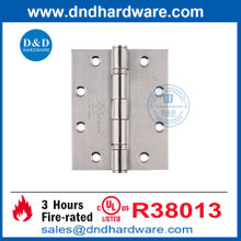 UL Listed Different Types of Door Hinges Stainless Steel Fire Rated Chrome Door Hinges-DDSS006-FR-5X4X3.4