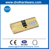 Polished Brass EN1303 Solid Brass 60mm Double Lock Keys Door Cylinder-DDLC003