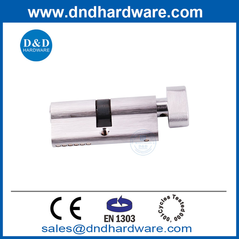 Single Opening 70mm Anti-theft European EN1303 External Security Door Lock Cylinder-DDLC004