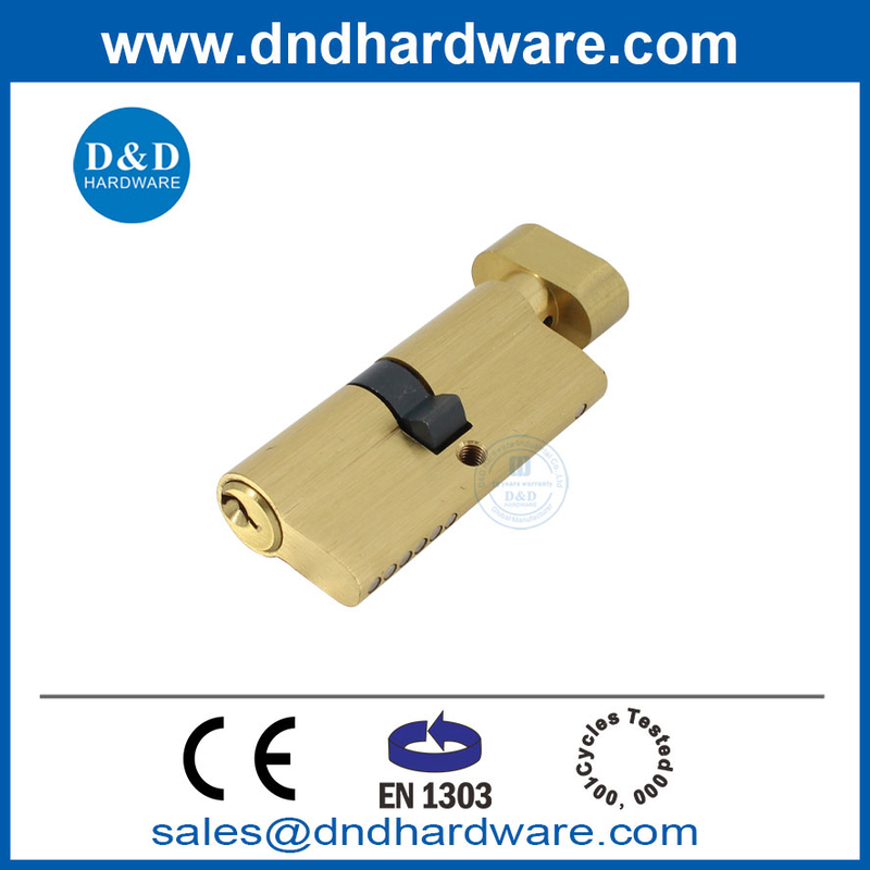 High Quality Safety European Standard EN1303 Mortise Door Lock Brass Cylinder-DDLC004