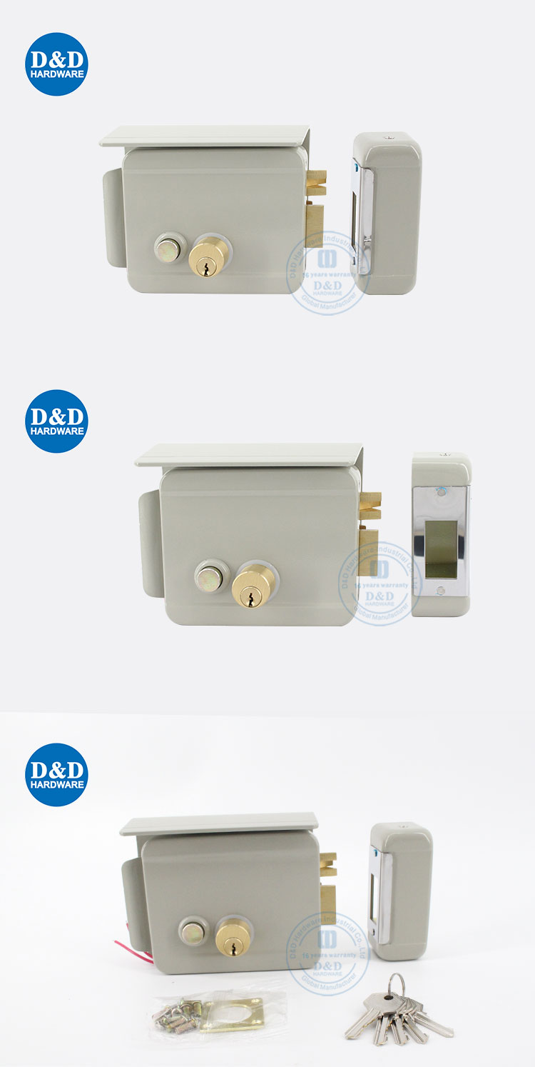 electronic rim lock