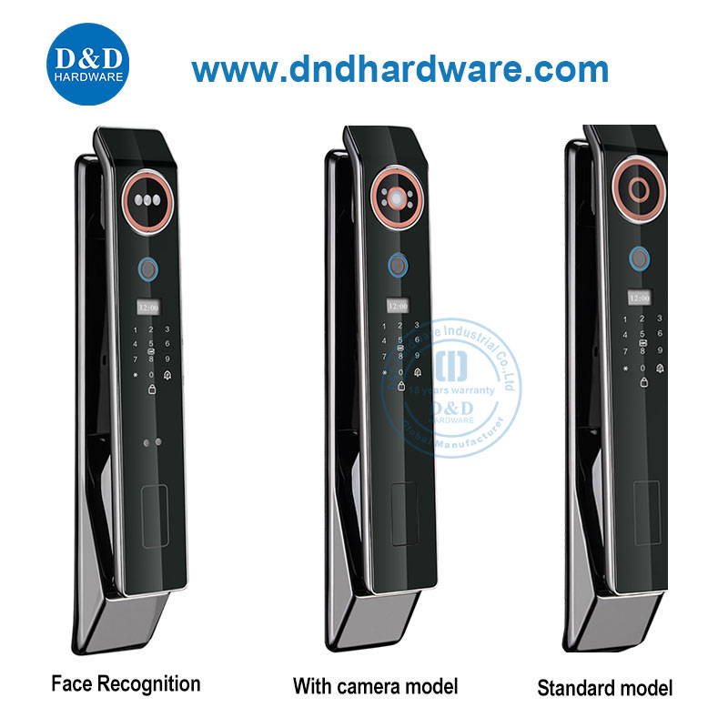 Zinc Alloy Electric Deadbolt Password Wooden Door Fingerprint Smart Lock-DDEL013