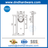 Wardrobe Pull Handle Bedroom Stainless Steel Furniture Cabinet Handles-DDFH015