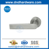 Front Door Handles Stainless Steel Lever Handle on Rosette for Security Door-DDTH043