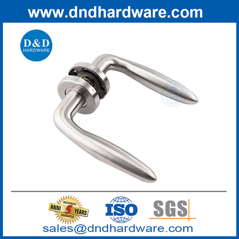 Stainless Steel 304 Modern Interior Door Handles Lever Satin Door Handle-DDTH036
