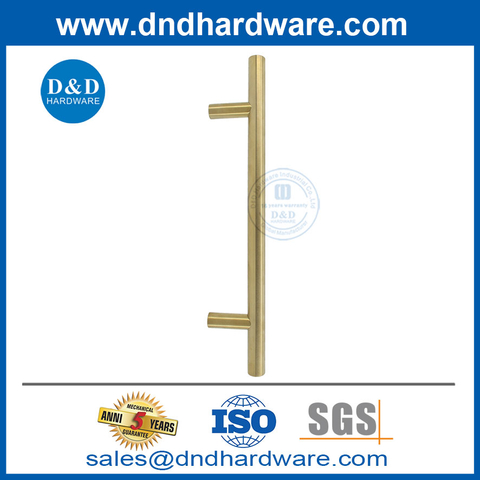 Gold Pull Handles Stainless Steel Long Door Handles for Front Doors-DDPH031