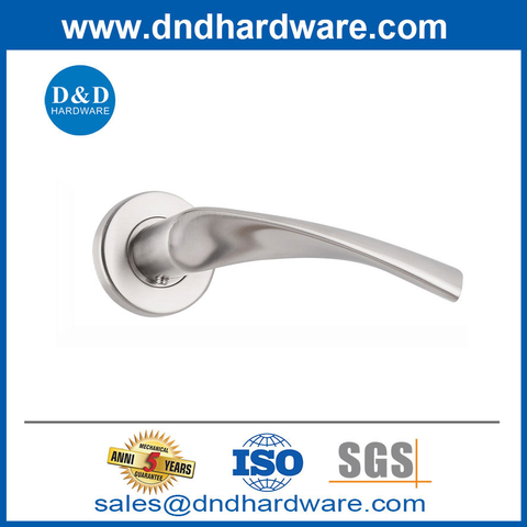Euro Style Stainless Steel High Quality Solid Door Handles-DDSH002