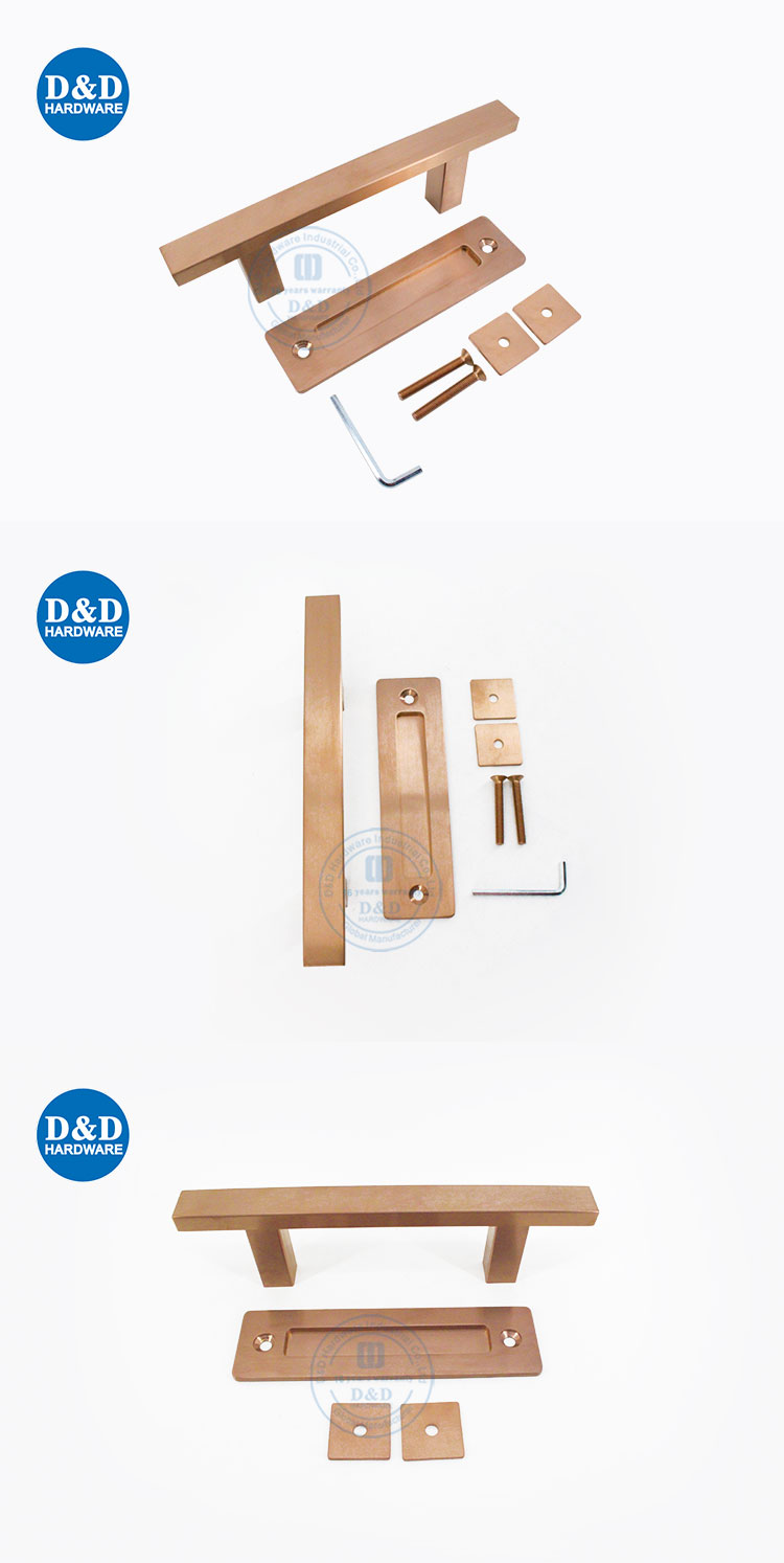 Stainless Steel barn door pulls 