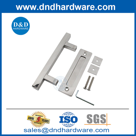 Polished Stainless Steel Factory Price Barn Door Handle Sliding Door Pull -DDBD104