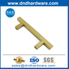 Gold Square Barn Door Handle Push Light Sliding Door Handle Carbon Steel -DDBD104