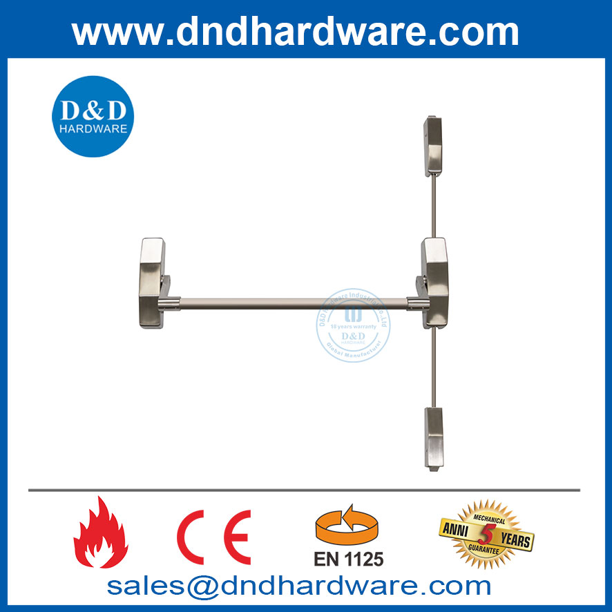 What are the hardware requirements for fire exit hardware?