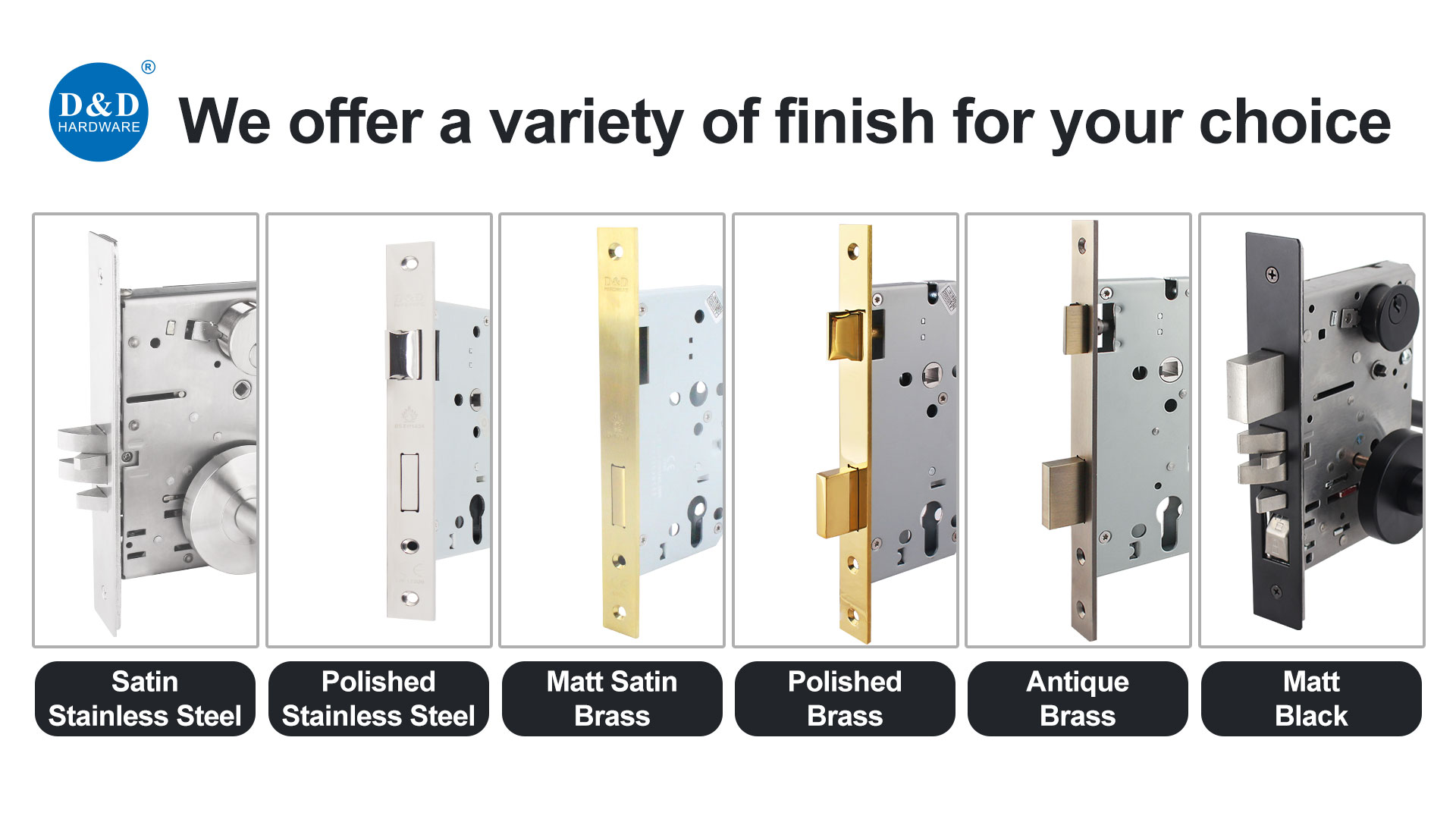 Multiple Surface Finishes