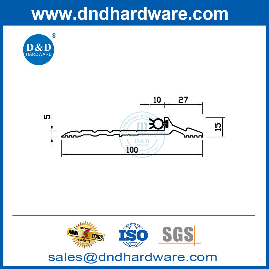 commercial door threshold