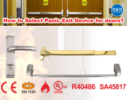 How to Select Panic Exit Device for doors?