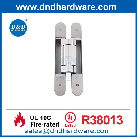 Aluminum invisible hinge
