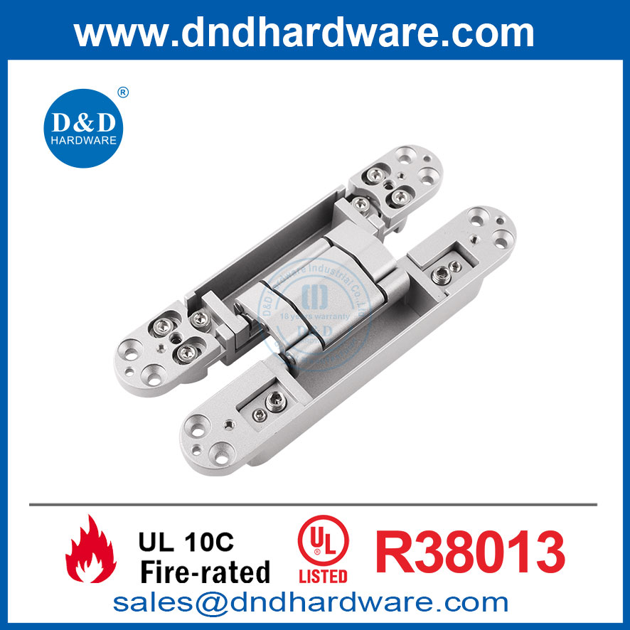 Zinc alloy concealed hinge