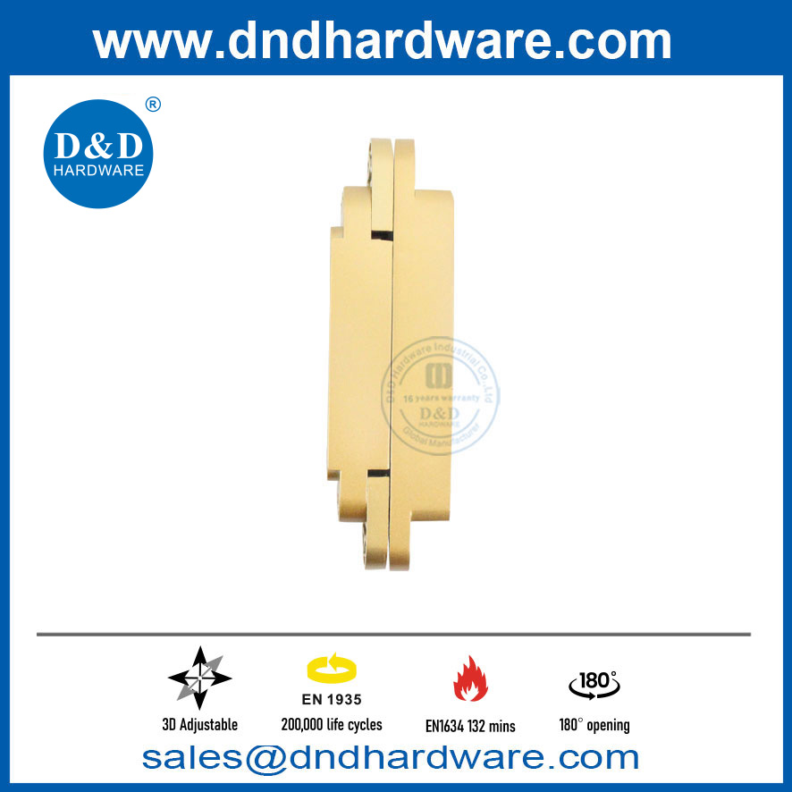Golden Concealed Hinge